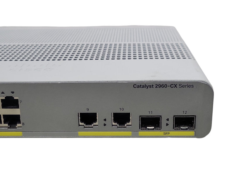 Cisco WS-C2960CX-8PC-L V03, 8-Port Gigabit Managed Silent Switch w/ 2x SFP _
