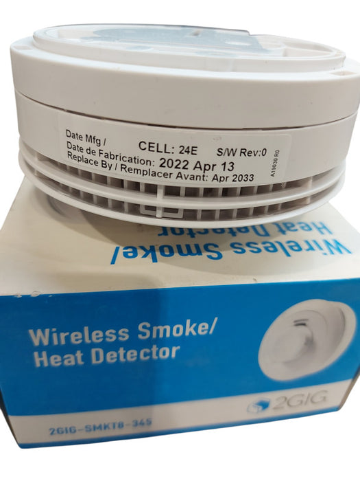 Wireless Smoke/Heat Detector - 2GIG
