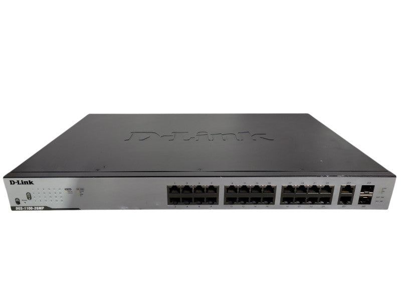 D-Link DGS-1100-26MP 26-Port PoE Gigabit Smart Managed Switch !