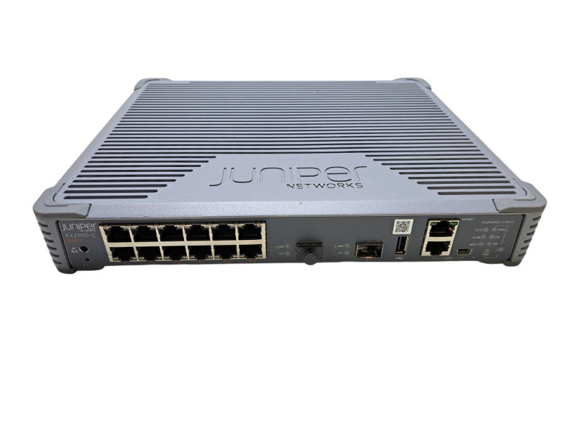 Juniper EX2300-C-12P | 12-Port Gigabit PoE+ Compact Switch w/ 2x 10G SFP+