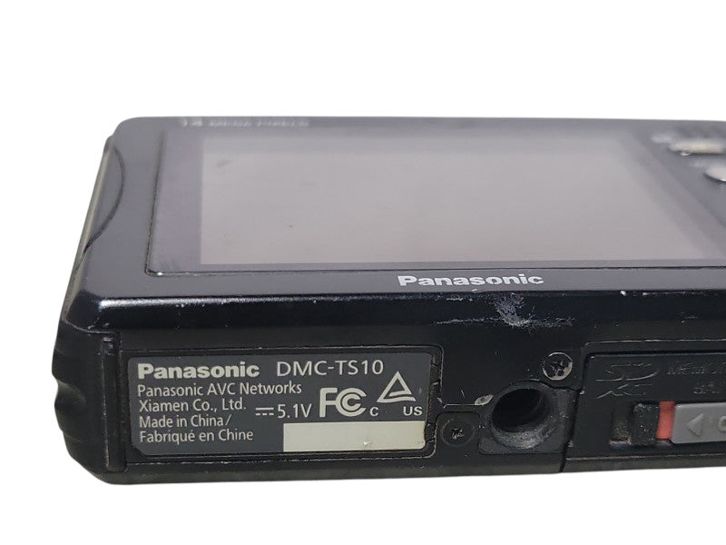 Panasonic Lumix shock and waterproof DMC-TS10 14MP Camera, READ _