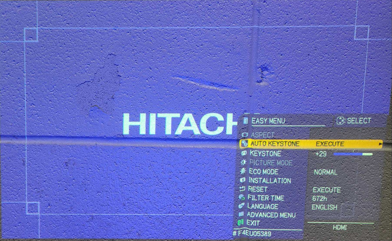 Hitachi CP-WX3030WN 3LCD Projector 1080p w/ HDMI