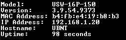 Ubiquiti Networks UniFi Managed PoE 16-Port Gigabit Switch US-16-150W !
