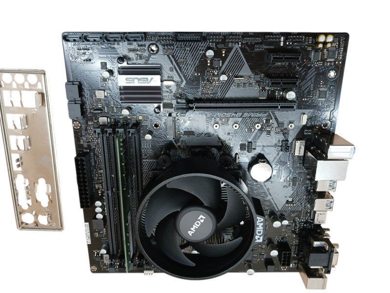 Asus Prime B450M-A Motherboard & Ryzen 5 2400G CPU Combo Q