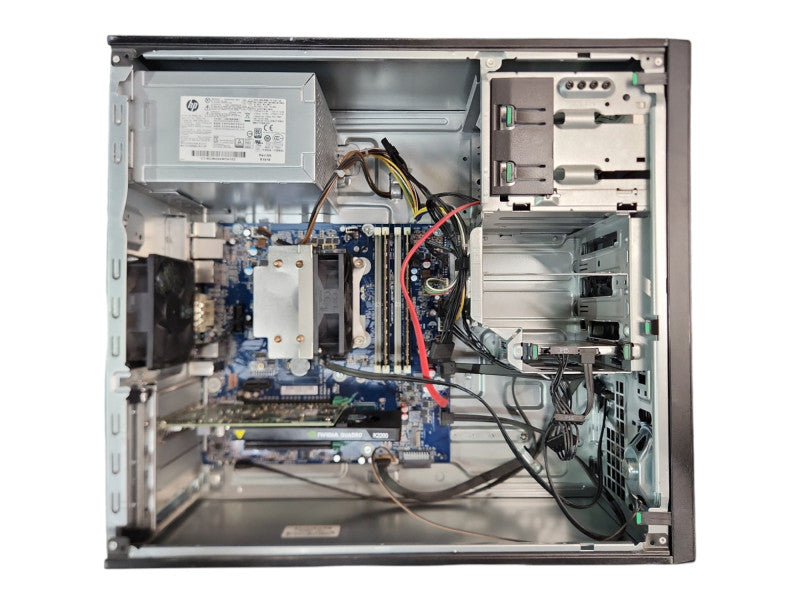 HP Z240 Workstation, Xeon E3-1225 v5, 16GB DDR4, 256GB SSD, K2200