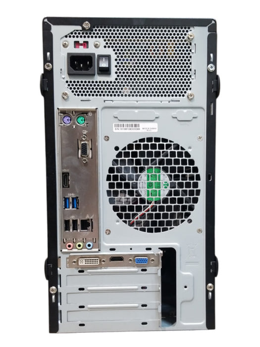 Custom Tower, Intel i3-9100F CPU 3.60GHz, 8GB RAM - NO HDD