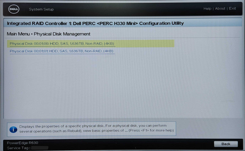 Dell PE R630 1U 8x2.5", 2x Xeon E5-2630L v3, 128GB DDR4, 2x 1.8TB SAS