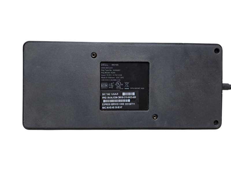 Dell WD19S Thunderbolt Docking Station K20A001 | TESTED