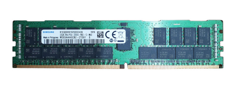 Samsung 32GB 2Rx4 PC4-2666V-R DDR4 Server RAM Q