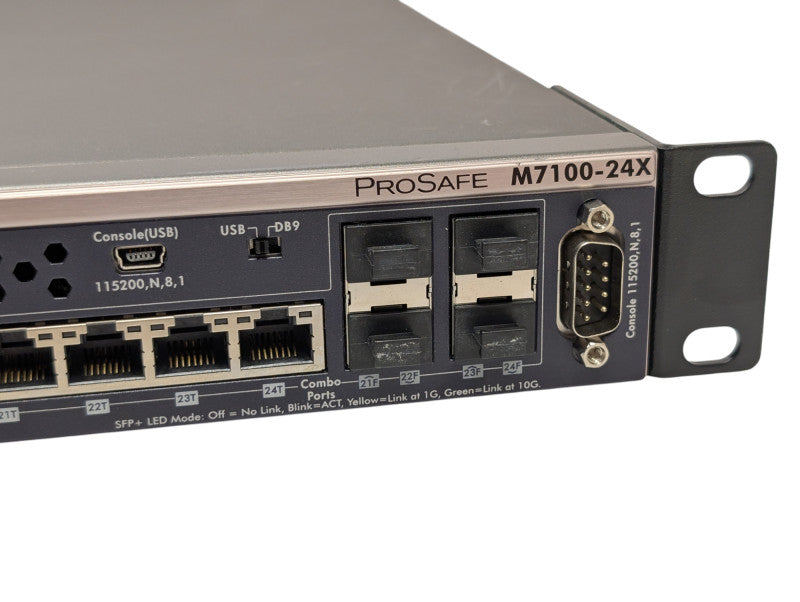 NETGEAR 10Gb Switch M7100-24X - ProSafe 24-port RJ45 10G L2+ Managed Switch -