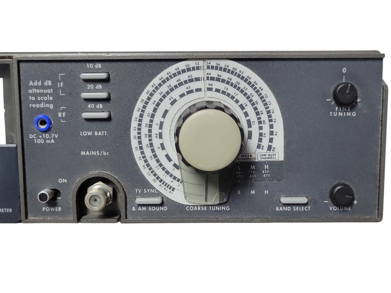 Blonder Tongue FSM-11 Field Strength Meter, READ _