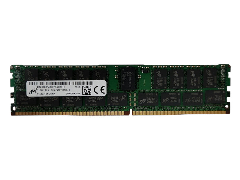 Micron 32GB 2RX4 PC4-2400T-RBB, DDR4, Server RAM Q
