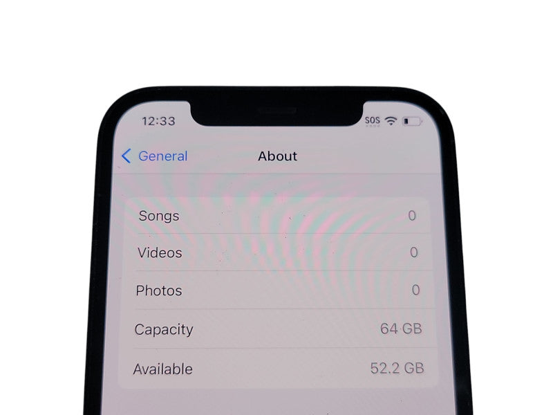 Apple iPhone 12 - 64GB - Black [A2402 | Read] (