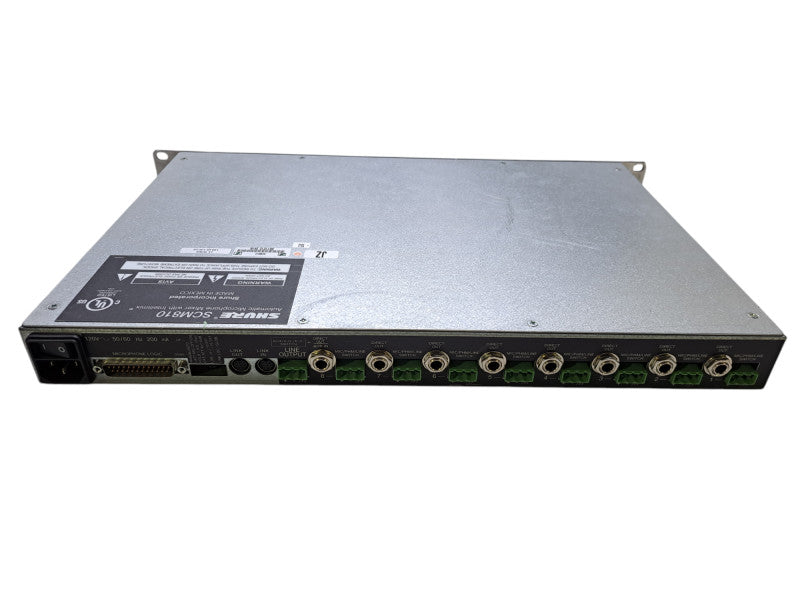 Shure SCM810 8-Channel 1U Microphone Mixer *READ*