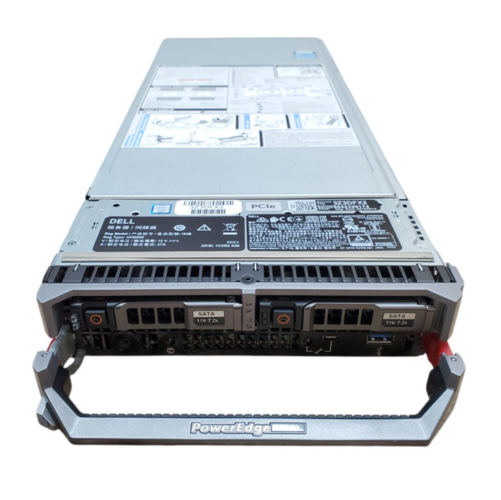 Dell PowerEdge M640 Barebone Server Blade No CPU/RAM 2x Heatsink