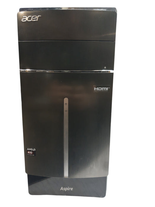 Aspire Acer Tower Desktop AMD A10-7600 3.7GHz 8GB DDR3 NO HDD
