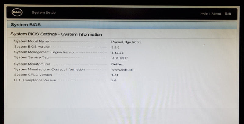 Dell PowerEdge R630 2x Xeon E5-2680 v3 128GB DDR4 H330 Mini - No HDD