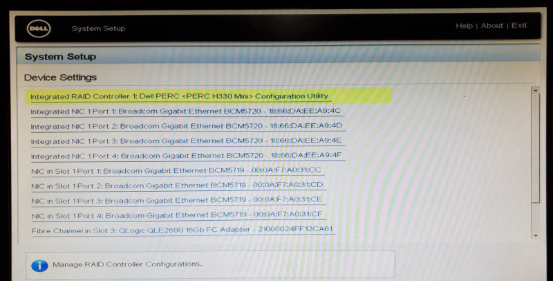 Dell PowerEdge R630 2x Xeon E5-2680 v3 128GB DDR4 H330 Mini - No HDD