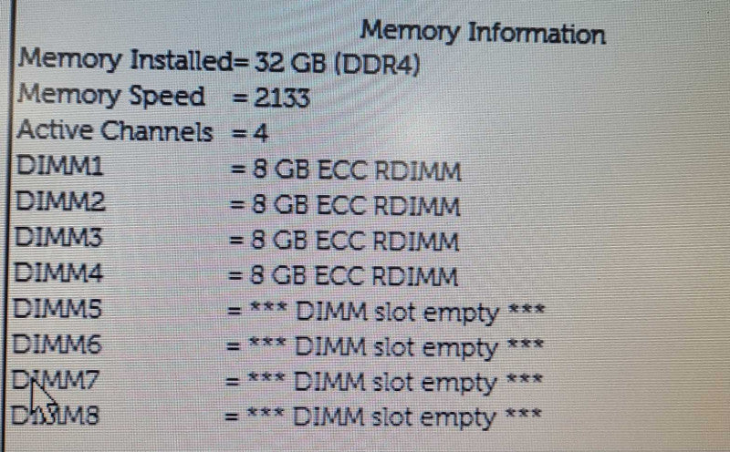 Dell Precision T5810 | Xeon E5-1650 v3 | 32GB DDR4 | Quadro K2200 | NO HDD Q