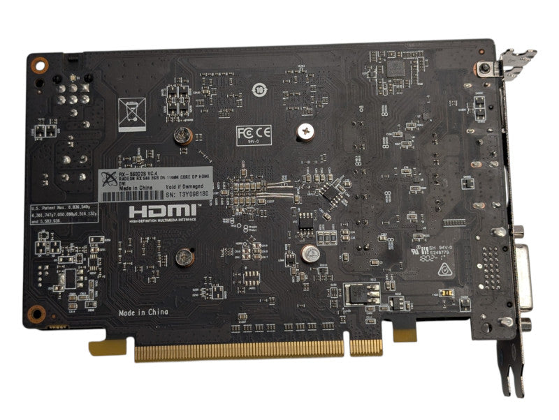 XFX AMD Radeon RX 560 2GB GDDR5 RX-560D2S Graphics Card -