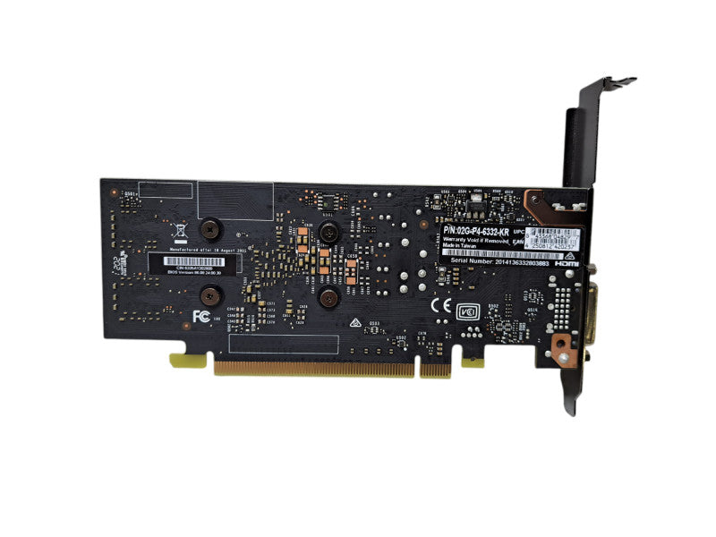 EVGA NVIDIA GeForce GT 1030 2GB GDDR5 Silent Graphics Card