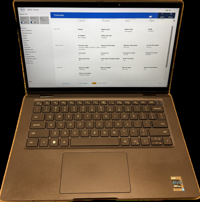 Dell Latitude 7420 Touch i7-1185G7 16GB RAM For Parts/Repair READ!  Lap200