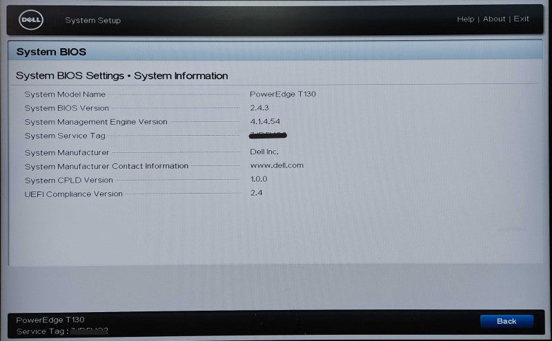 Dell PowerEdge T130, Xeon E3-1240 v5, 32GB DDR4, H730, No HDD