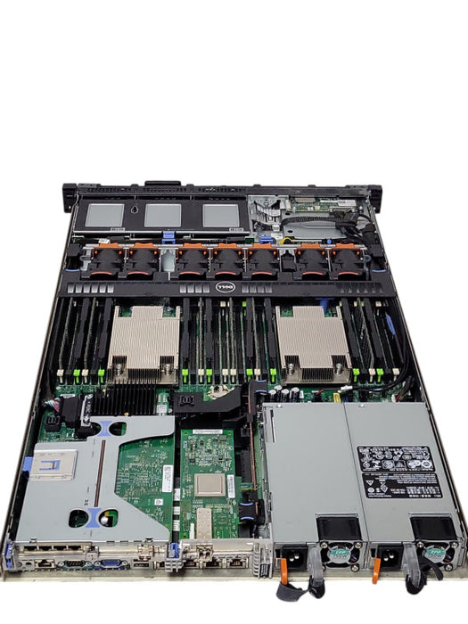 Dell PE R630 2x Xeon E5-2630Lv3 1.80GHz 96GB DDR4 H330 Mini 2x 1.2TB SAS _