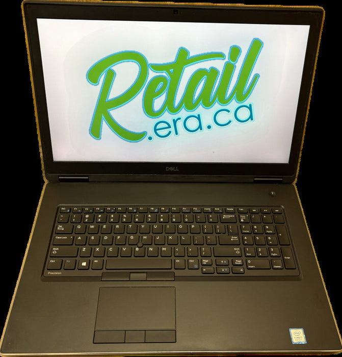 Dell Precision 7730 4K i7-8750H Radeon Pro WX4150 4GB GPU 32GB 256SSD READ  Lap200