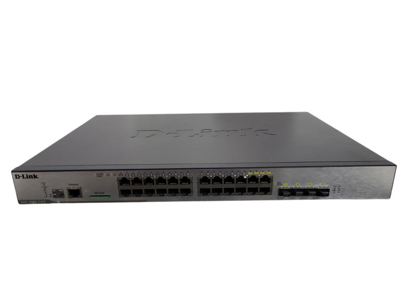 D-Link 24-Port Gigabit L2+ Unified Managed Network Switch DWS-3160-24PC !
