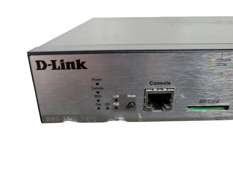 D-Link 24-Port Gigabit L2+ Unified Managed Network Switch DWS-3160-24PC !