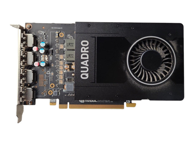 NVIDIA Quadro P2000 5GB GDDR5 Graphics Card, 4x DisplayPort