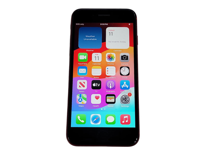 Apple iPhone SE 2 - 64GB - Red [A2275] (