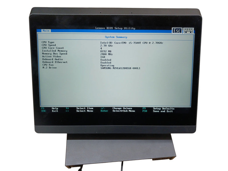 Lenovo ThinkSmart Hub 500 Intel i5-7500T @ 2.70Ghz 8GB RAM 128GB SSD