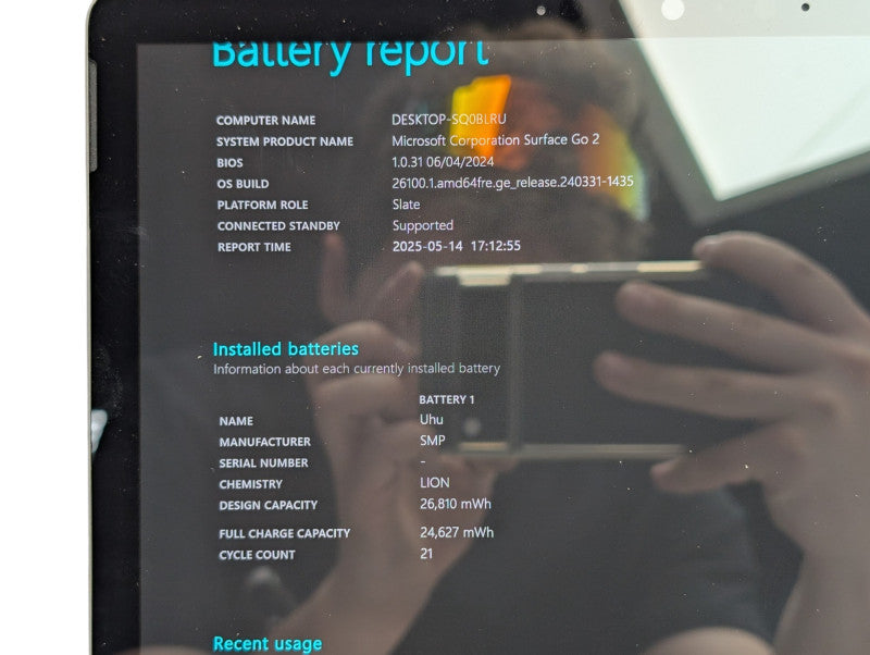 Surface GO 2 1926 128GB Intel Core m3-8100Y 8GB RAM  - BudLap