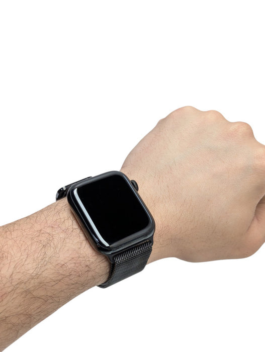 Apple Watch Series 5 HERMES 44MM Stainless Steel Ceramic LTE Locked READ -