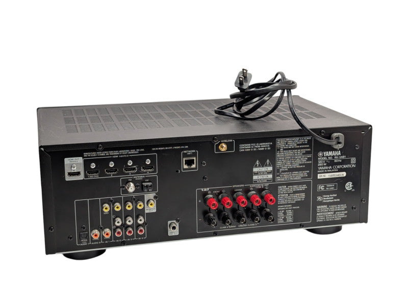 Yamaha Natural Sound RX-V481HDMI 4K 5.1 Channel AV Receiver with Wi-Fi READ -