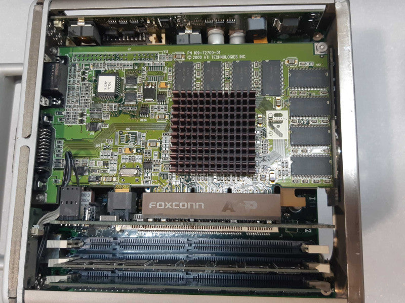 Power Mac G4 Cube M7886, 20.4GB HDD, 128MB DDR1 RAM, Not Tested As-is
