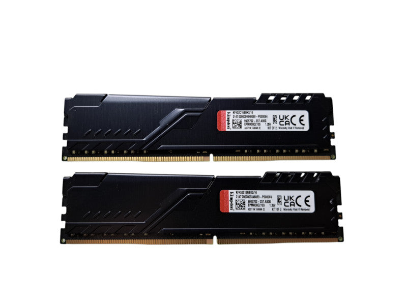 Kingston Fury 16GB (2x8GB) 3200MHz CL16 DDR4 RAM | KF432C16BBK2/16