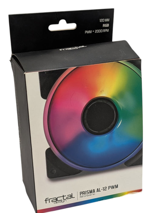 Fractal Prisma AL-12 PWM RGB Fans Pack of 3 120mm FD-FAN-PRI-AL12-3P -