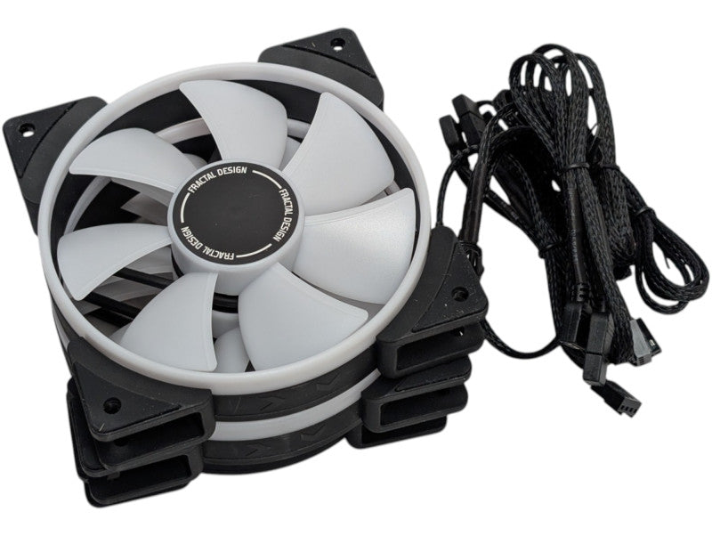 Fractal Prisma AL-12 PWM RGB Fans Pack of 3 120mm FD-FAN-PRI-AL12-3P -