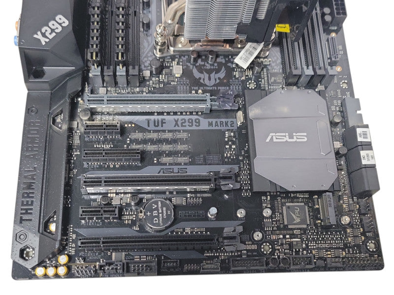 ASUS TUF X299 MARK 2 board w/ Core i7-7820X 3.60GHz CPU 16GB DDR4 RAM Q_