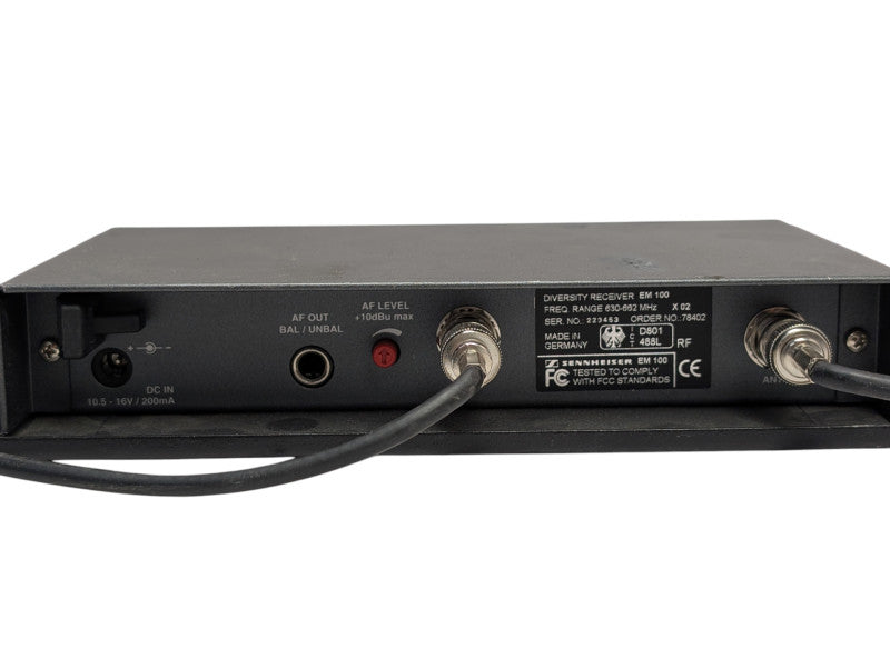 SENNHEISER EM 100 Diversity Receiver 630-662 Mhz  -