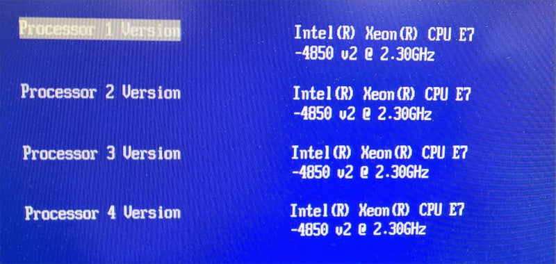 Lenovo System x3850 X6 | 4x Xeon E7-4850 v2 | 1024GB DDR3 | NO HDD