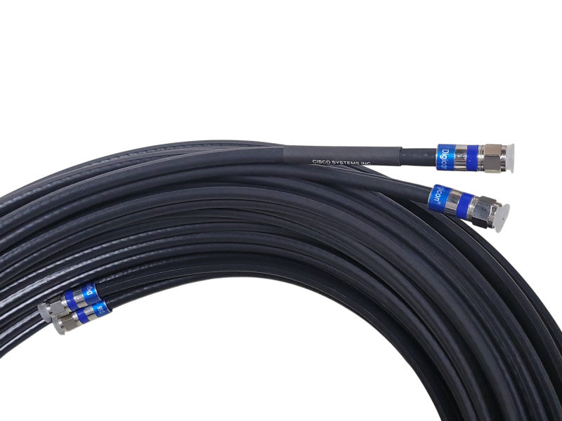 Cisco AIR-CAB100DRG6-F 100FT Dual RG6 Coax Cable assembly _