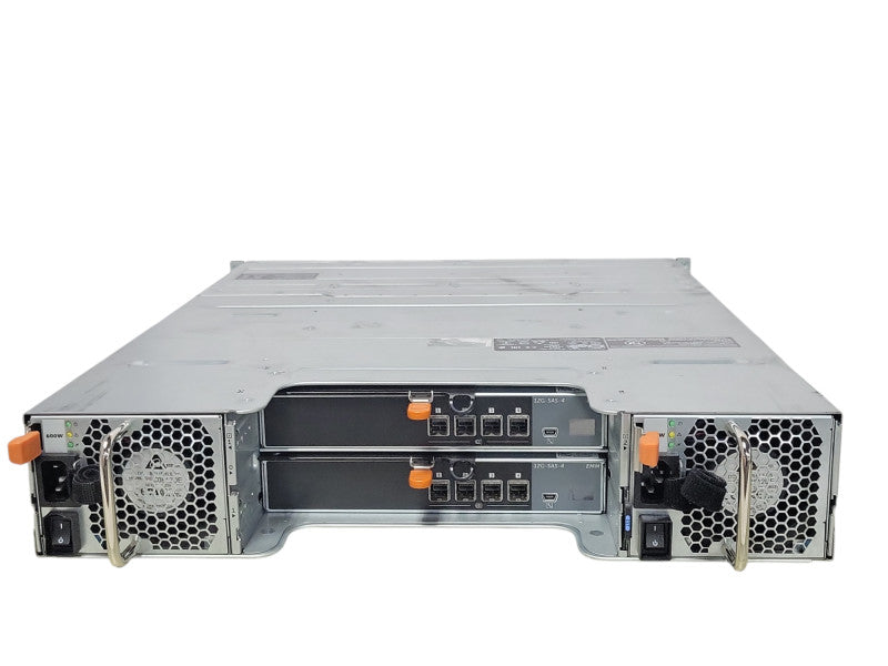 Dell PowerVault MD1400 Storage Array 2x 12Gbps SAS Controller 2x 600W PSUs _