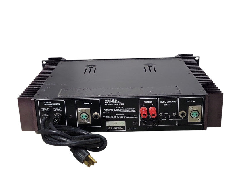 UREI 6250Professional power amplifier, READ _
