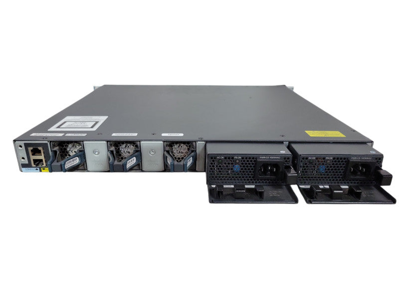 Cisco WS-C3650-48PS-E V02 | 48-Port Gigabit PoE+ Switch w/ 4x 1G SFP !