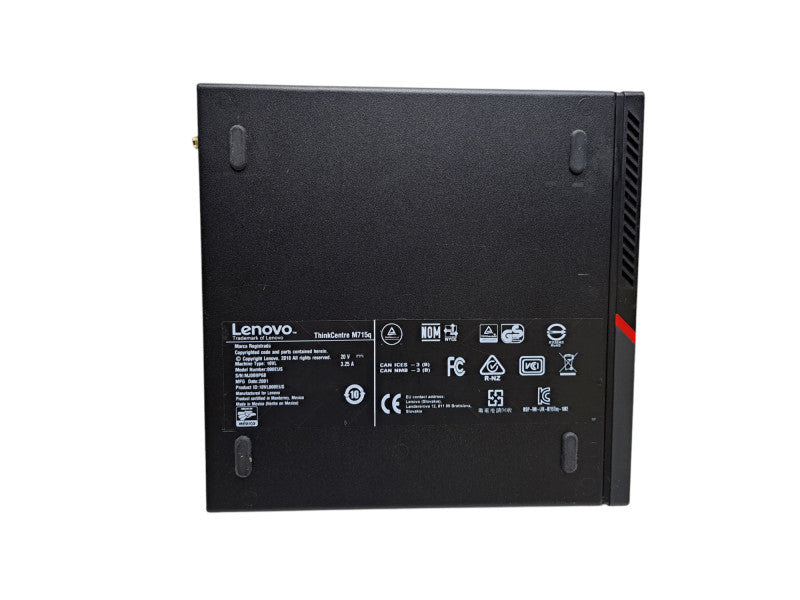 Lenovo ThinkCentre M715q | Ryzen 3 PRO 2200GE @3.20GHz, 8GB DDR4, 250GB NVMe
