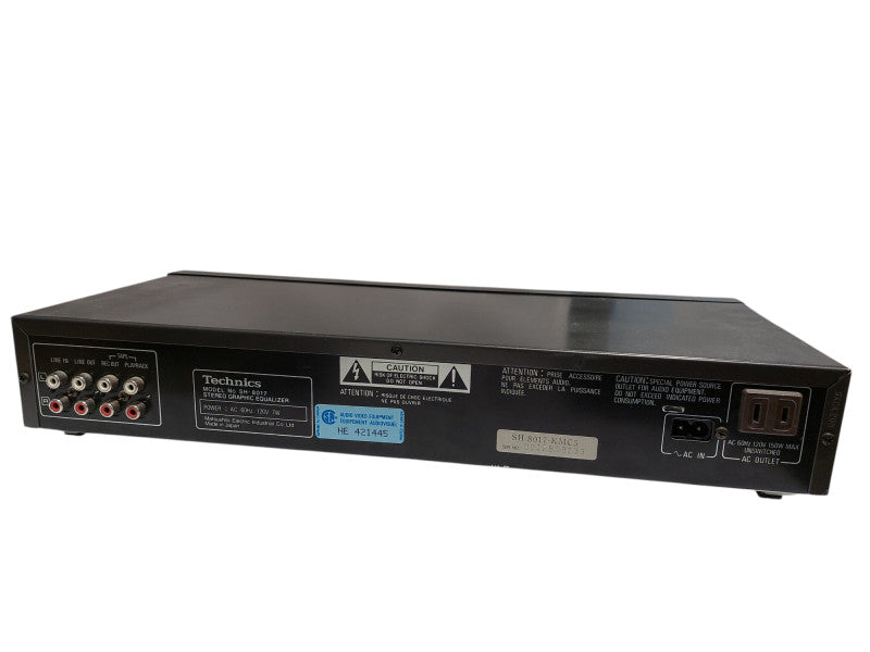 Technics Stereo Graphic Equalizer  Model: SH-8017 =
